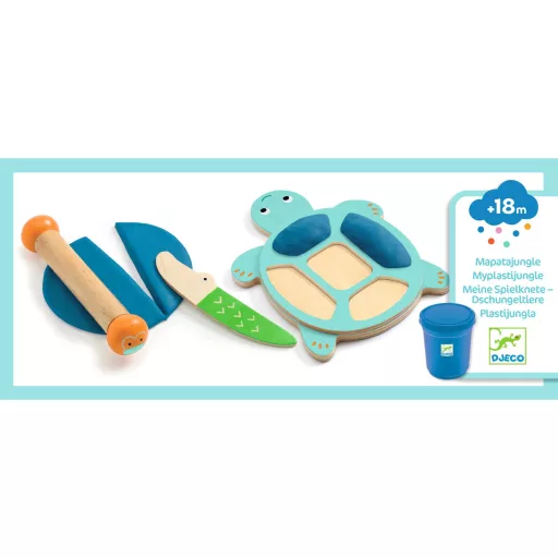 Djeco Gyurmaformázó készlet - Nyújtófás - Myplastijungle