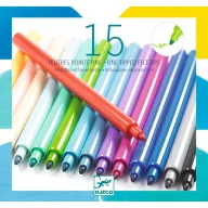 Djeco Filctoll készlet Harmónia 15 színű Pacific csomagolásban