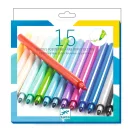 Djeco Filctoll készlet Harmónia 15 színű Pacific csomagolásban
