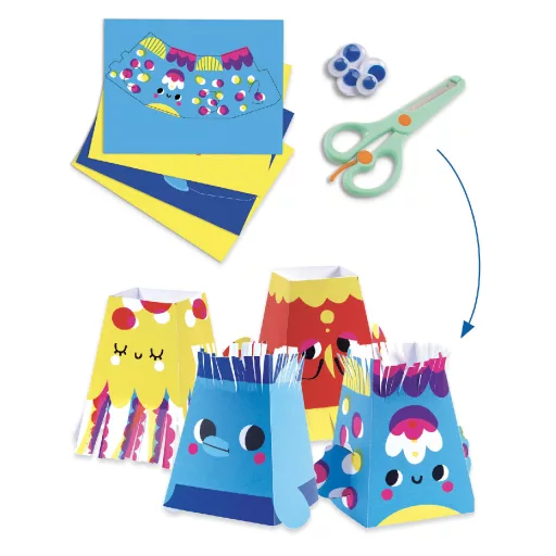 Djeco Kreatív műhely - 6 technika 1 dobozban - Tengeri örömök - Seaside delights