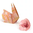Djeco Origami 100 lapos készlet tavaszi mintás papírokkal 10x10 cm méretben