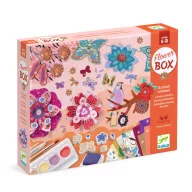   Djeco Kreatív műhely - 6 technika 1 dobozban - Virágos kert - Flower Box