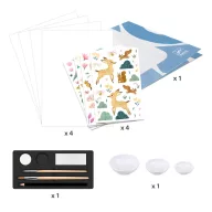   Djeco Művészeti műhely - Festés, Az utolsó havazás - Lost snowfall