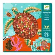 Djeco Karib-térség mozaikkép készítő szett színes elemekkel