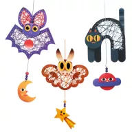 Djeco Artistic String art varrás és díszítés Éjszakában kreatív készlet doboza