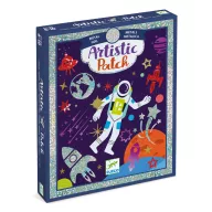 Djeco Artistic Patch Űrben metálminta készítő szett űrhajós mintákkal