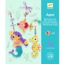 Djeco Artistic Aqua Tengervarázs vizes gyöngykirakó tengeri mintákkal