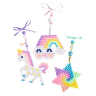 Djeco Artistic Aqua gyöngyből kép Rainbow szivárvány mintával