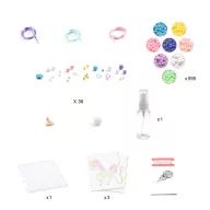 Djeco Artistic Aqua gyöngyből kép Rainbow szivárvány mintával