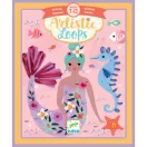 Djeco Artistic Loops Atlantis szalagos alkotókészlet sellő mintával