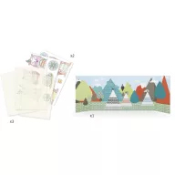 Djeco Magic plastic figura készítés Vaumiau Pow Wow kreatív készlet doboza és elkészült figurák