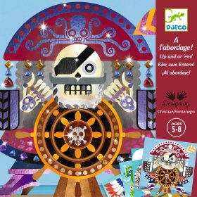   Djeco Fémfóliás színezés - Kalóztámadás - Up and at 'em!