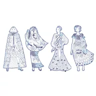 Djeco Színezés - Laura Divat - Laura and friends