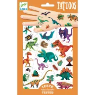 Djeco Dínó klub tetováló matricák dínó mintákkal gyerekeknek