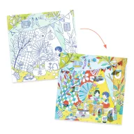   Djeco Meglepetés színezők - Nina kuckói - Nina’s play tents