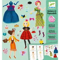   Djeco Papírbaba öltöztető - Régi idők divatja - Massive fashion