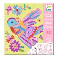   Djeco Csillámló színezők - Apró szárnyak - Little Wings