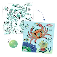   Djeco Csillámló színezők - Tenger mélyén - Under the sea