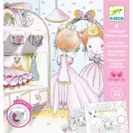   Djeco Meglepetés színezők - Pupi kis ajtói - Pupi's little doors