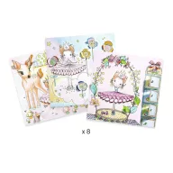   Djeco Meglepetés színezők - Pupi kis ajtói - Pupi's little doors