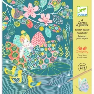 Djeco Mesebeli tavacska karckép technika készlet 7 éves kortól