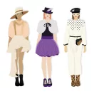 Djeco Papírbaba öltöztető - Elegáns gardrób - So chic wardrobe