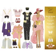   Djeco Papírbaba öltöztető - Elegáns gardrób - So chic wardrobe
