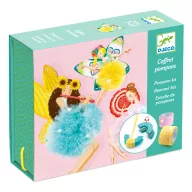 Djeco Fairy Pompoms kreatív szett tündéres pompom figurákkal