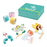 Djeco Fairy Pompoms kreatív szett tündéres pompom figurákkal
