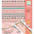 Djeco Tiny beads ékszerkészítő készlet karkötők szövéséhez