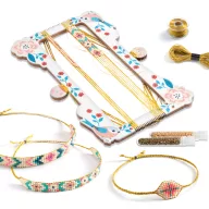 Djeco Tiny beads ékszerkészítő készlet karkötők szövéséhez