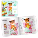 Djeco Kollázs muhely 3D Garden pals kreatív szett doboza és az elkészíthető figurák
