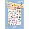 Djeco Tetováló matricák - Cukik és viccesek - Little critters