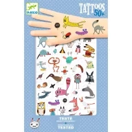   Djeco Tetováló matricák - Cukik és viccesek - Little critters
