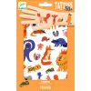 Djeco Tetováló matricák - Vicces állatok - Funny animals