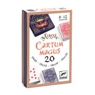 Djeco Cartum Magus kártyás bűvészkészlet doboza varázslatos kártyapaklikkal