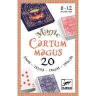 Djeco Cartum Magus kártyás bűvészkészlet doboza varázslatos kártyapaklikkal