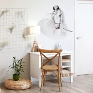 Design falmatrica - Fehér ló