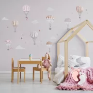 Design falmatrica - minimal léggömbök