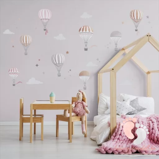 Design falmatrica - minimal léggömbök