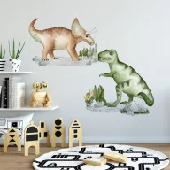 Design falmatrica - Triceratopsz és T-rex