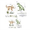 Design falmatrica - Triceratopsz és T-rex