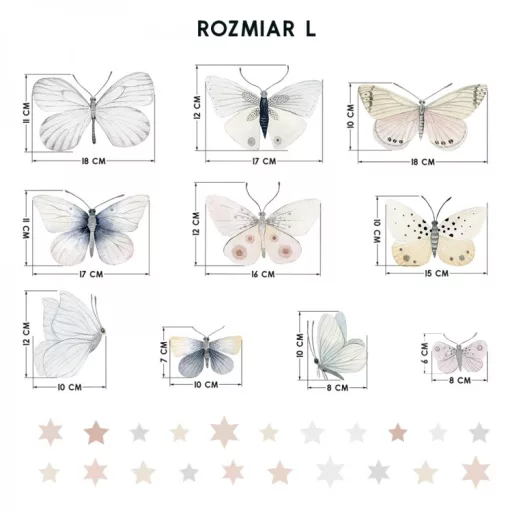 Design falmatrica - Pillangók