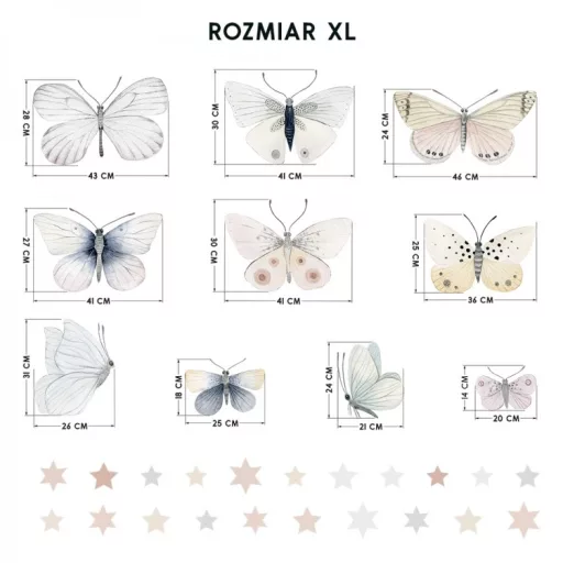 Design falmatrica - Pillangók