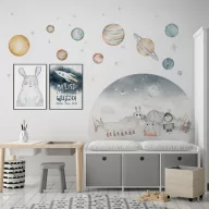 Design falmatrica - Bolygók csillagokkal