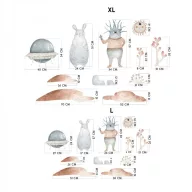 Design falmatrica - Barátságos idegenek 2