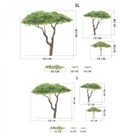 Design falmatrica - Fák