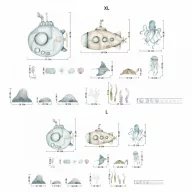 Design falmatrica - Tenger mélye
