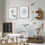 Design falmatrica - Sellők kiegészítőkkel