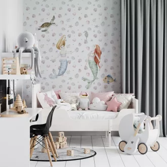 Design falmatrica - Sellők kiegészítőkkel